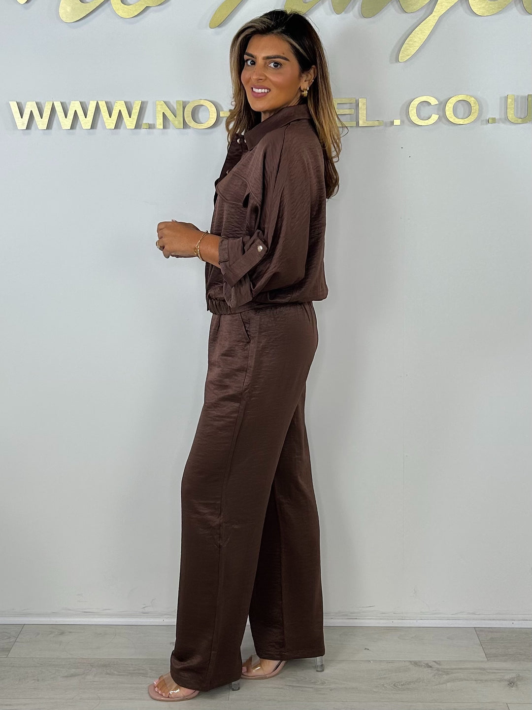 Gold Button Collared Military Jacket & Trouser Co-Ord (2 Colours)