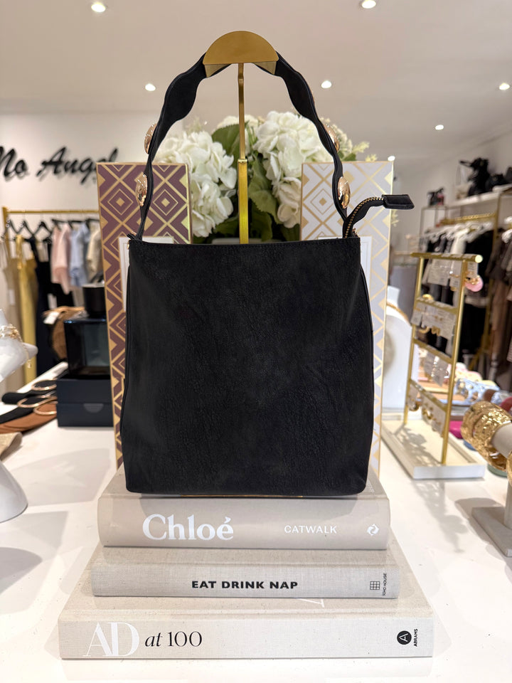Gold Disk Handle Bag (2 Colours)