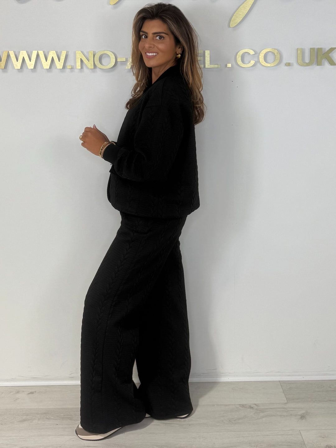 Plaited Gold Hardware Straight Leg Tracksuit (3 Colours)