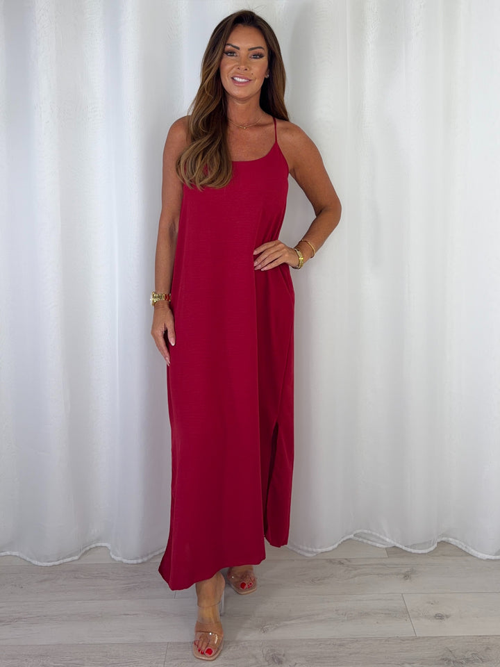 Spaghetti Strap Maxi Dress (14 Colours)