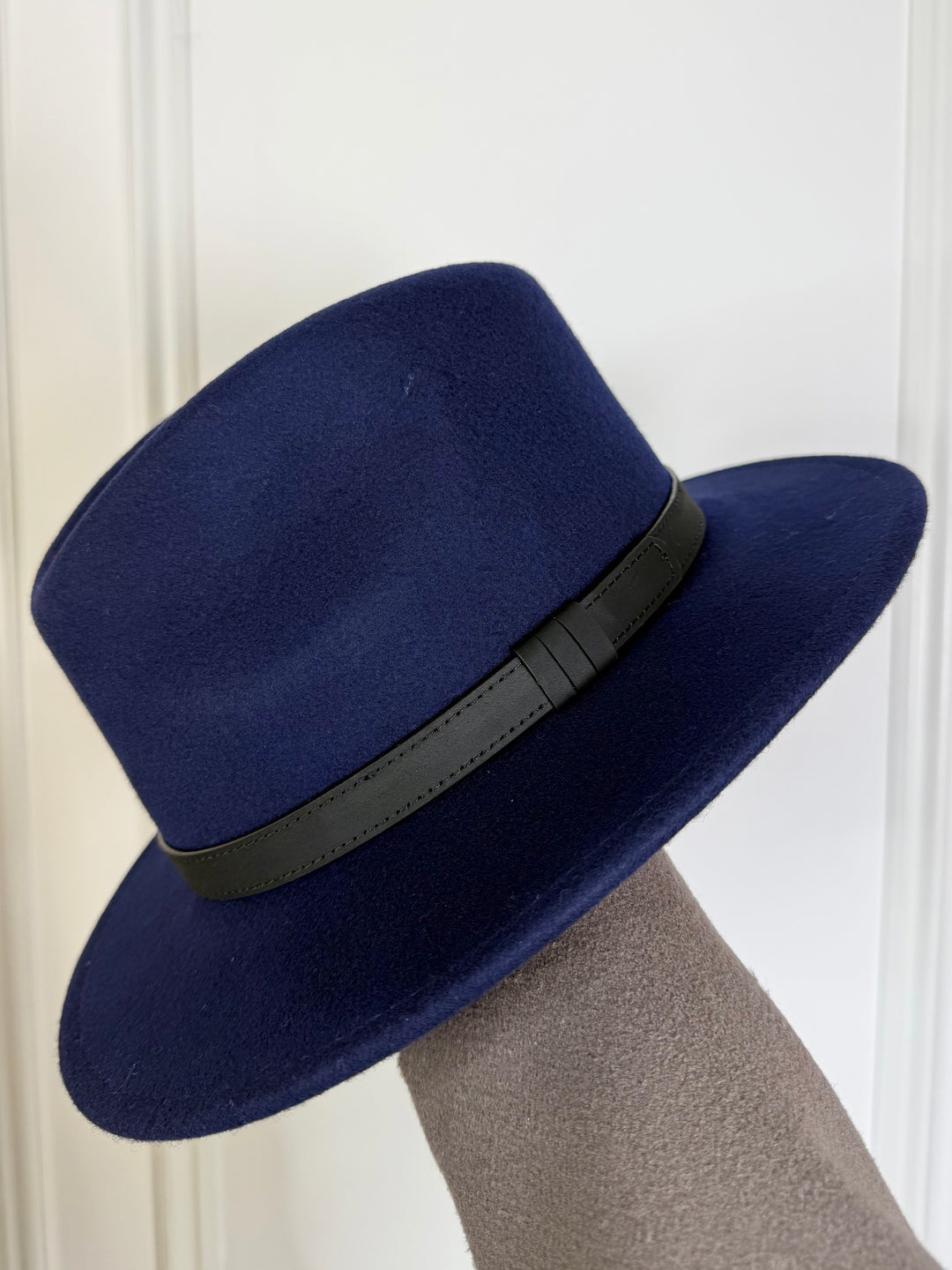 Thin Leather Strap Fedora Hat (7 Colours)