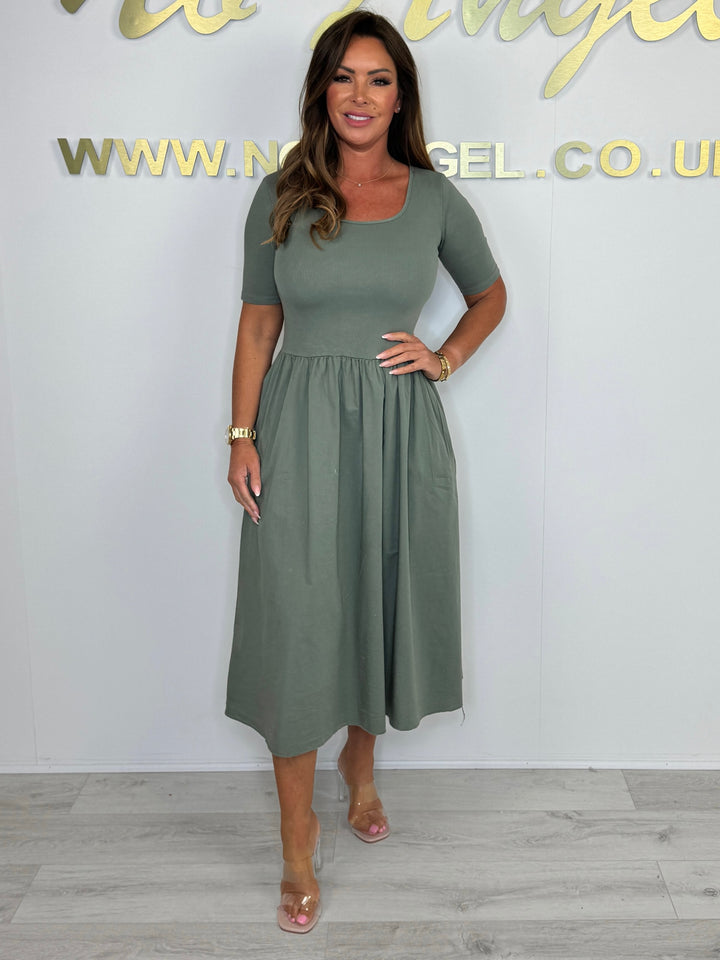 Short Sleeve T-Shirt Maxi Dress (3 Colours)
