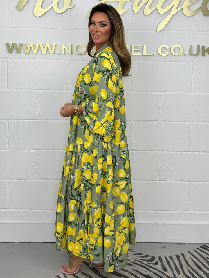 Lemon Print Dress (3 Styles)