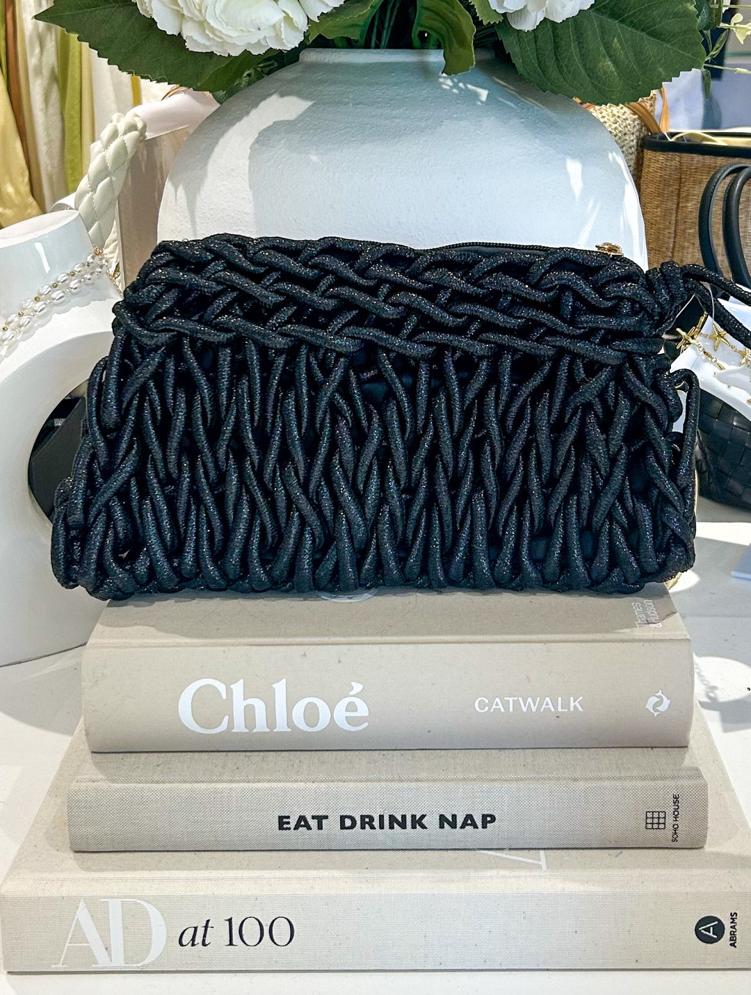 Rope Design Clutch Bag (5 Colours)