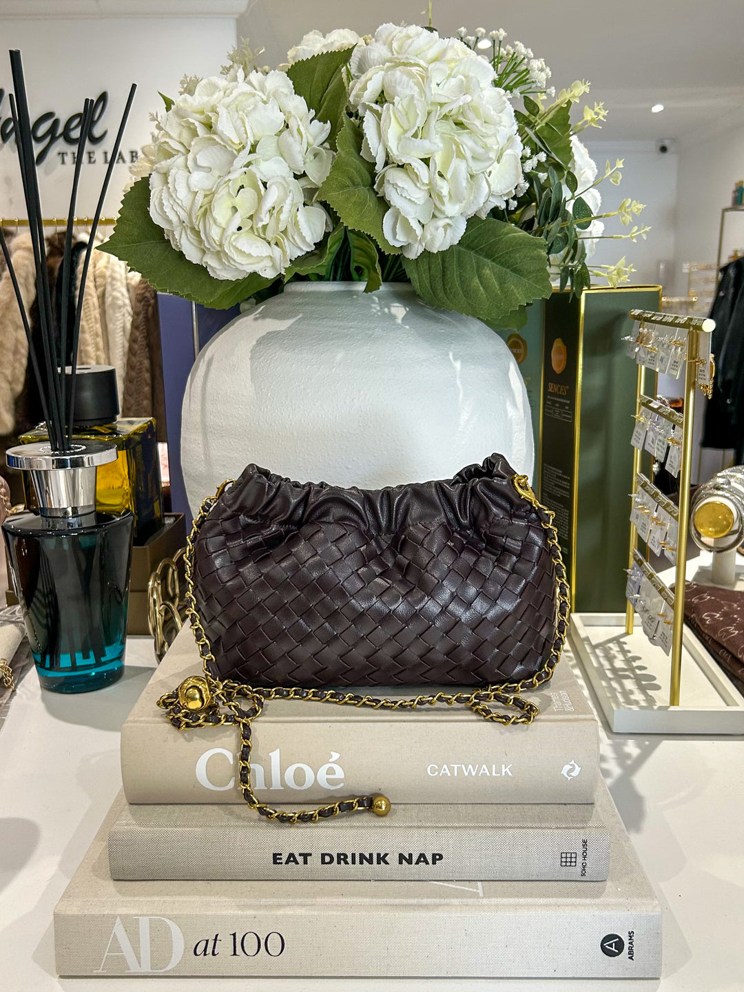 Woven Gold Hardware Bag (6 Colours)