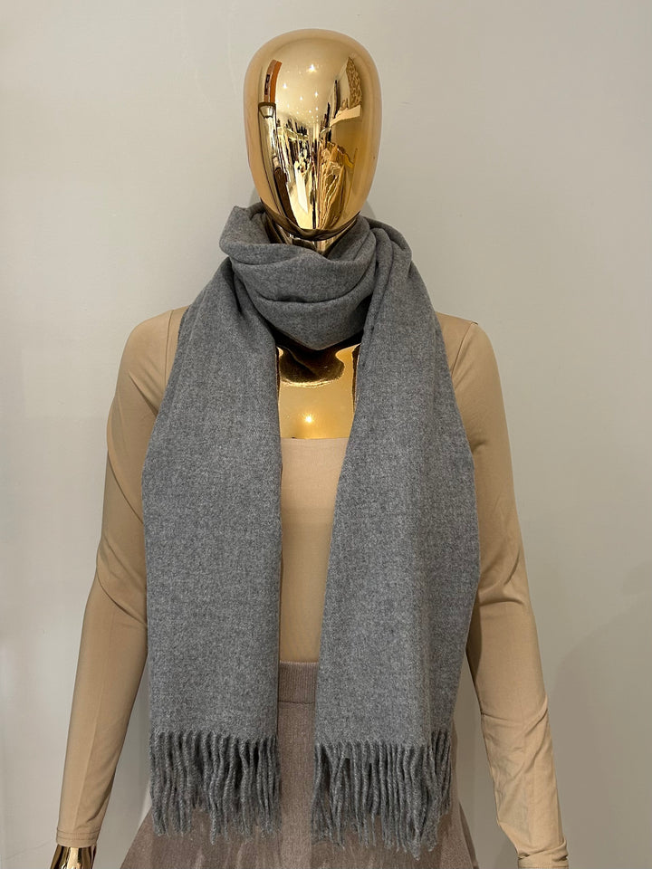 Soft Knit Tassel Edge Scarf (5 Colours)