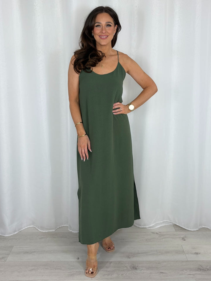 Spaghetti Strap Maxi Dress (8 Colours)