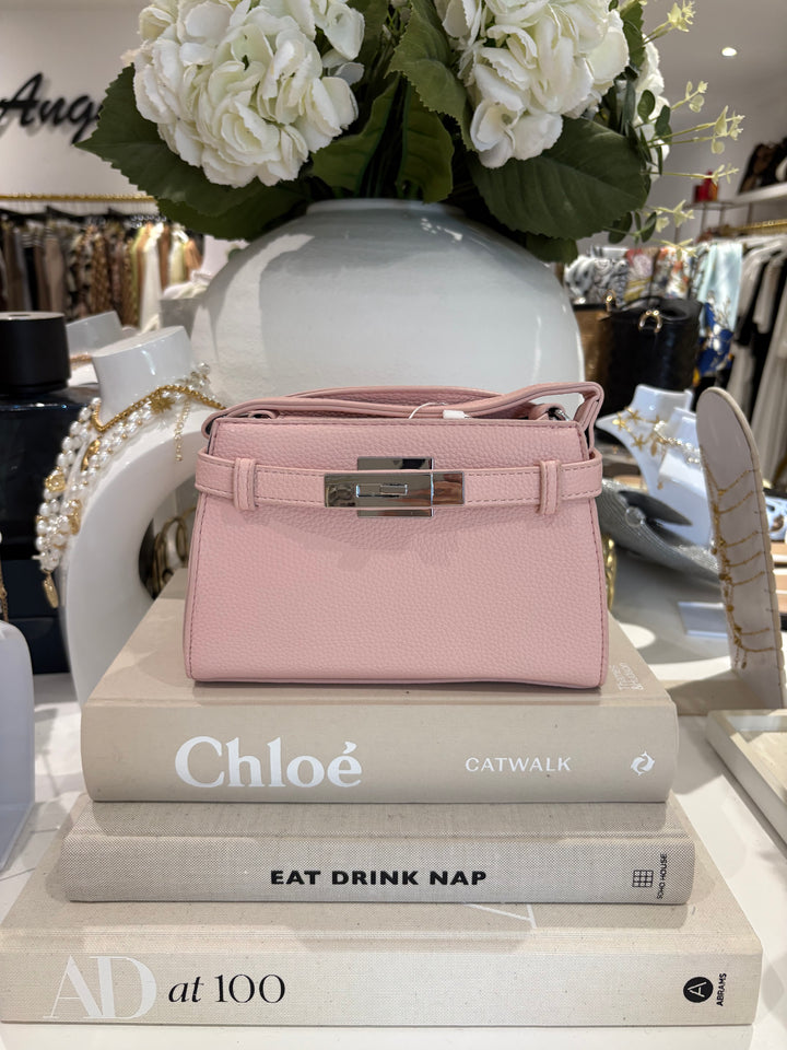 Faux Leather Structured Mini Handbag (5 Colours)