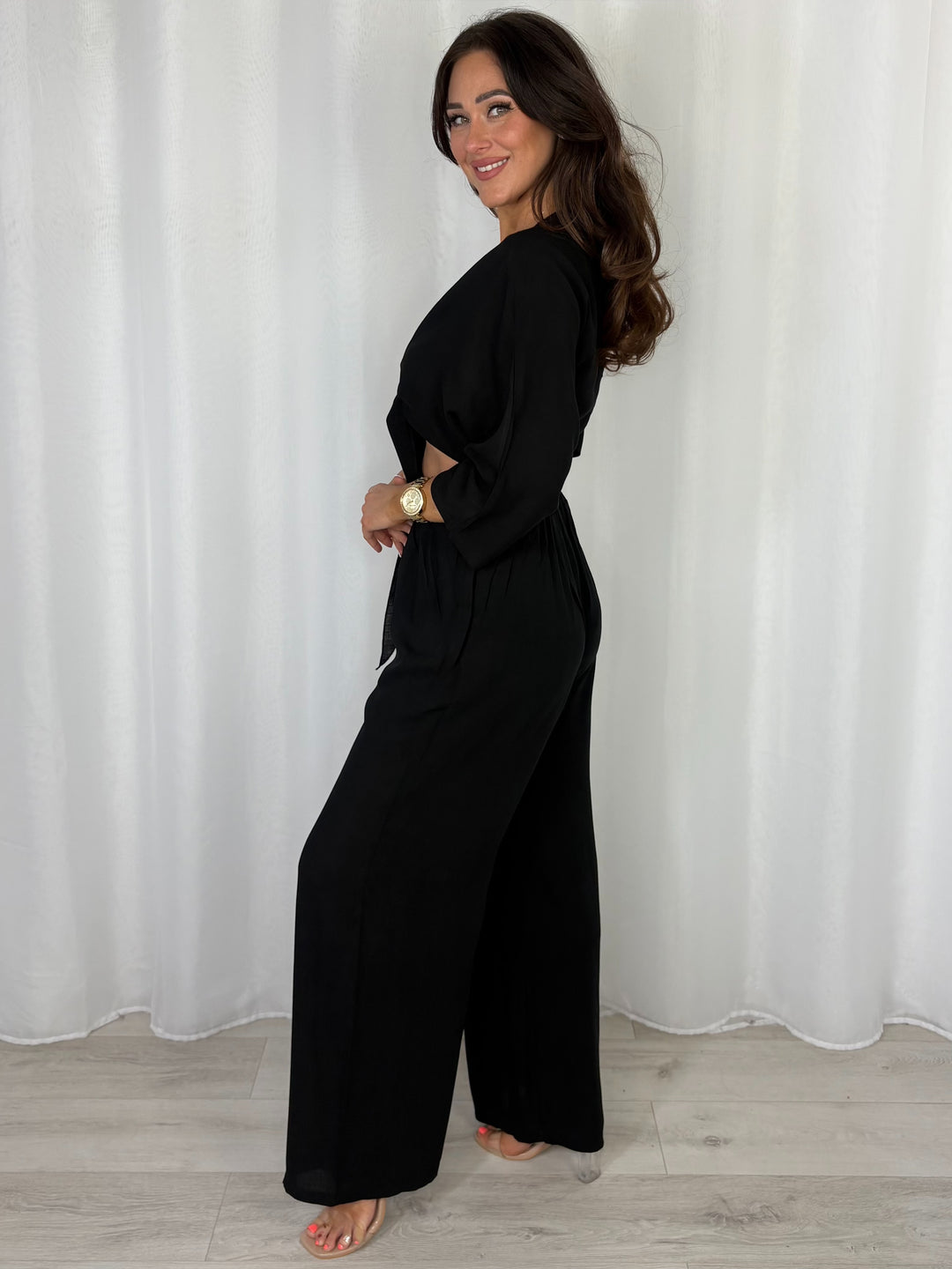 Tie Up Top & Trouser Co-ord (5 Colours)
