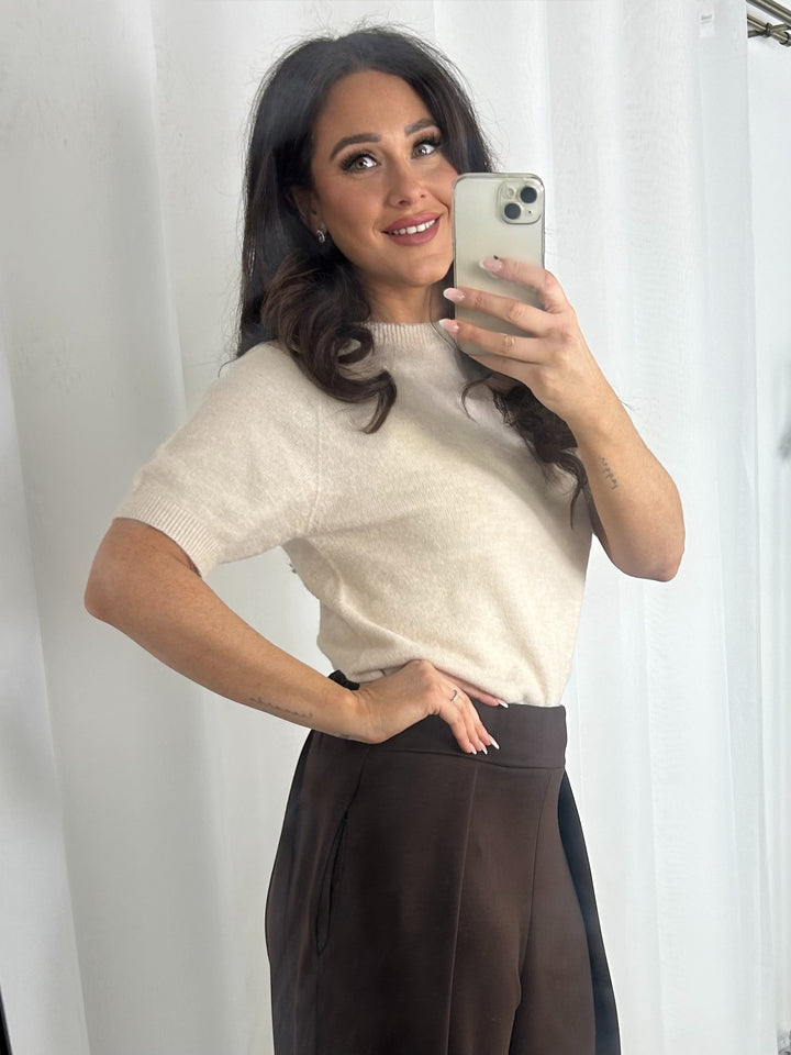 Wide Leg Pleated Joggers (3 Colours)