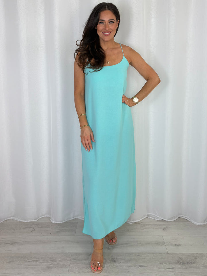 Spaghetti Strap Maxi Dress (13 Colours)