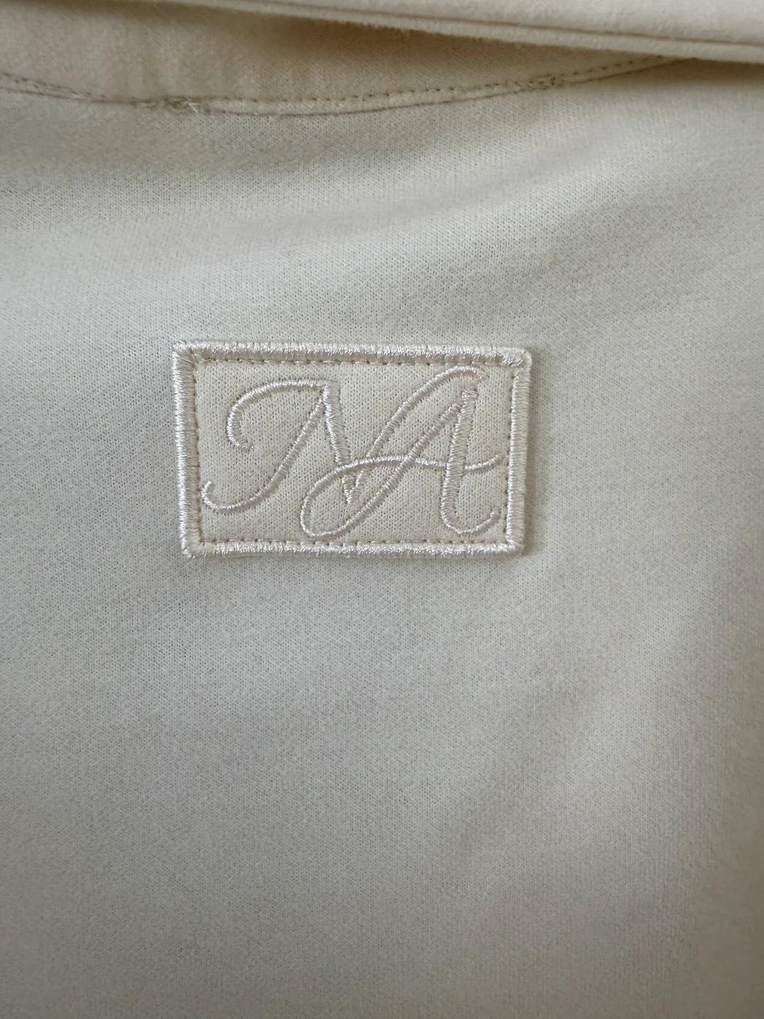 MONACO - Luxury Zip Up Co-Ord (Cream)