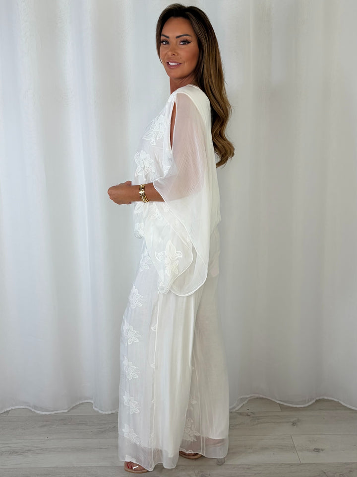 Silk Floral Co-Ord (3 Colours)