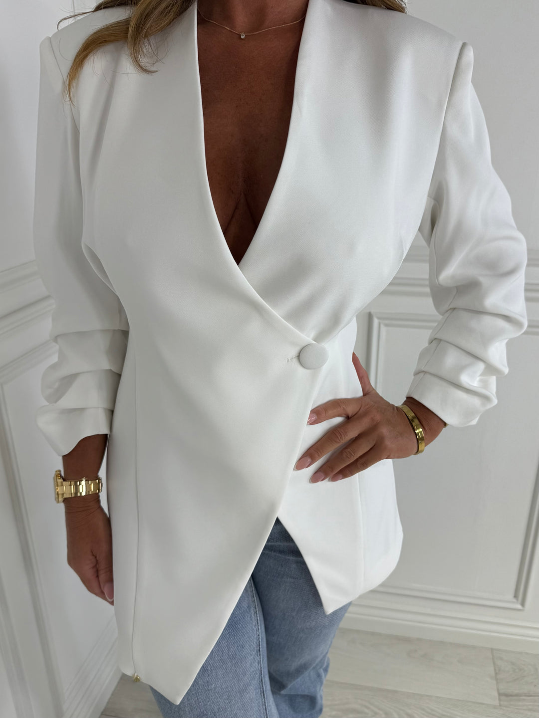 AURORA Blazer PRE-ORDER TO BE SENT 17TH NOV! (Cream)