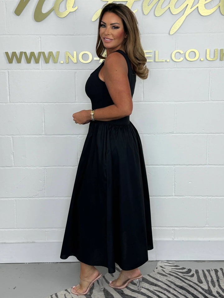Flared T-Shirt Midi Dress (6 Colours)