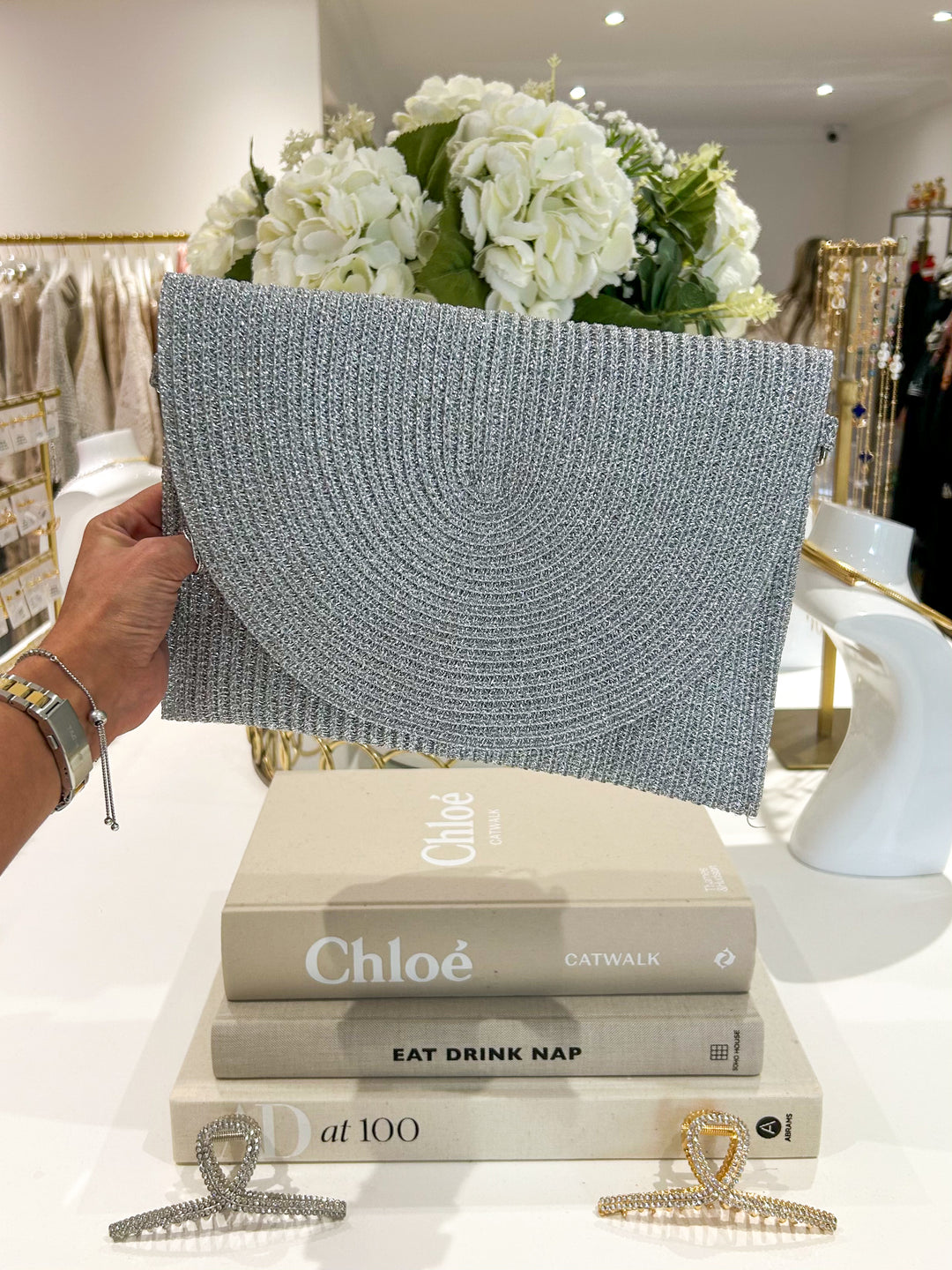 Woven Clutch Bag (4 Colours)