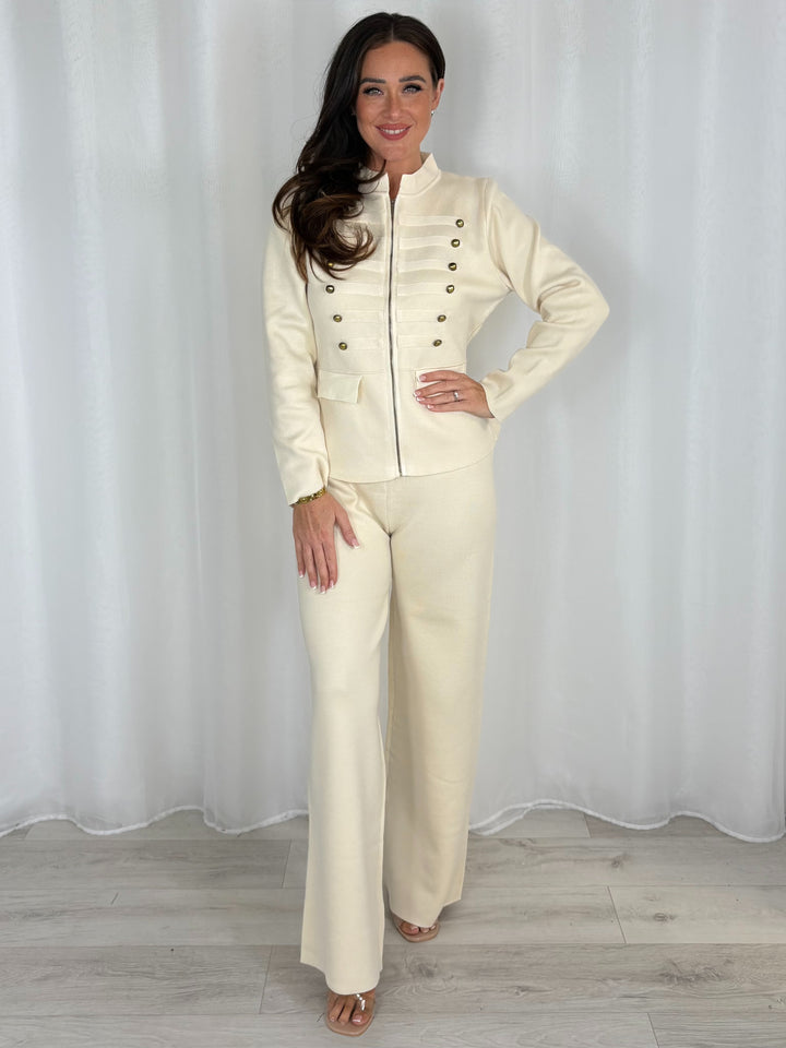 Military Top And Trouser Co-Ord (2 Colours)