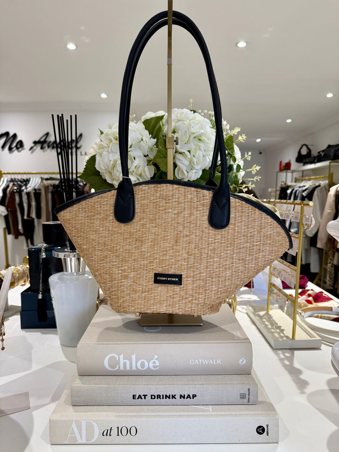 Straw Curve Top Grab Bag (3 Colours)