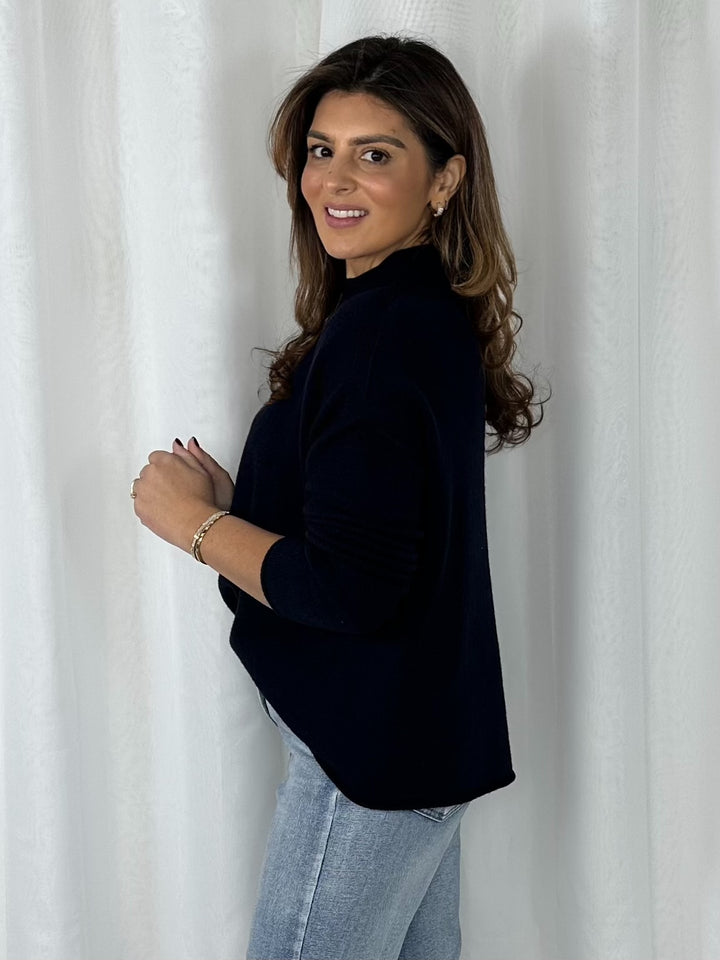 Soft Knit High Neck Jumper (5 Colours)