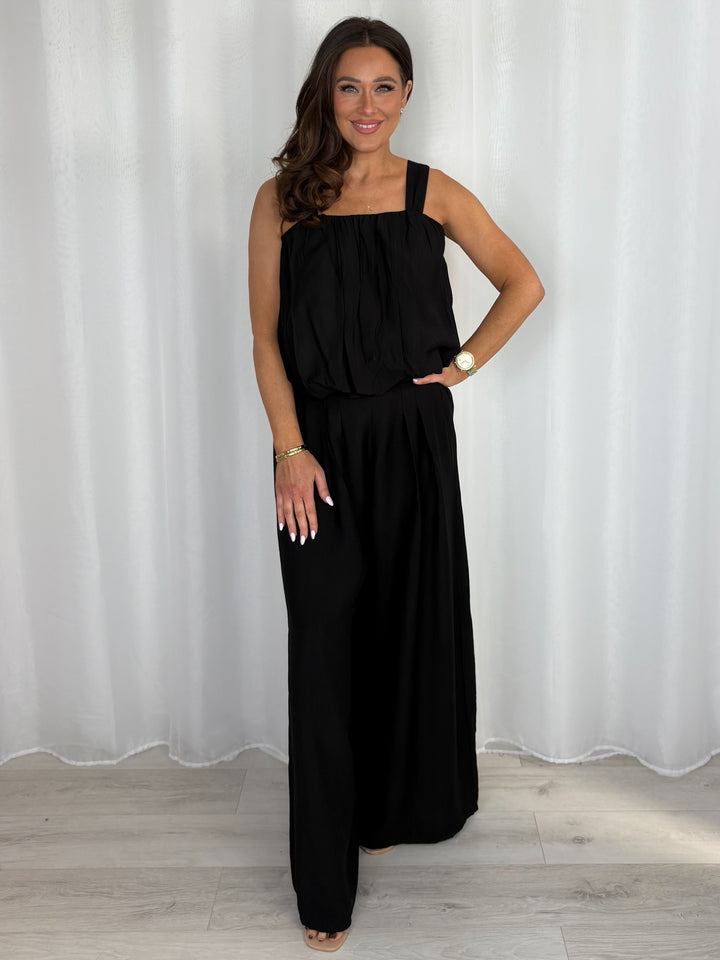 Balloon Style Top And Pleated Trouser Co-Ord (8 Colours)