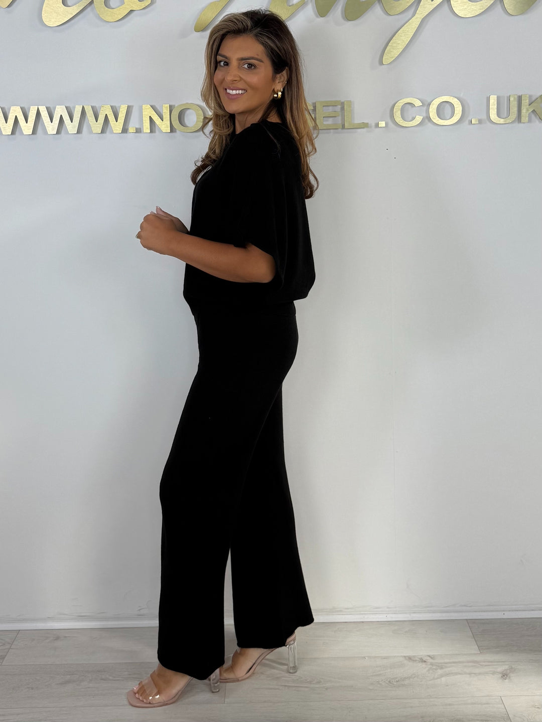 Soft Knit Luxury Batwing Scoop Neck Trouser Co-ord (4 Colours)