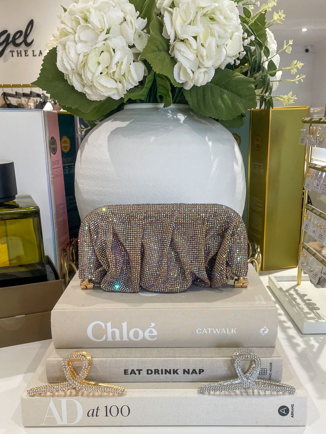 Diamante Clutch Bag (6 Colours)