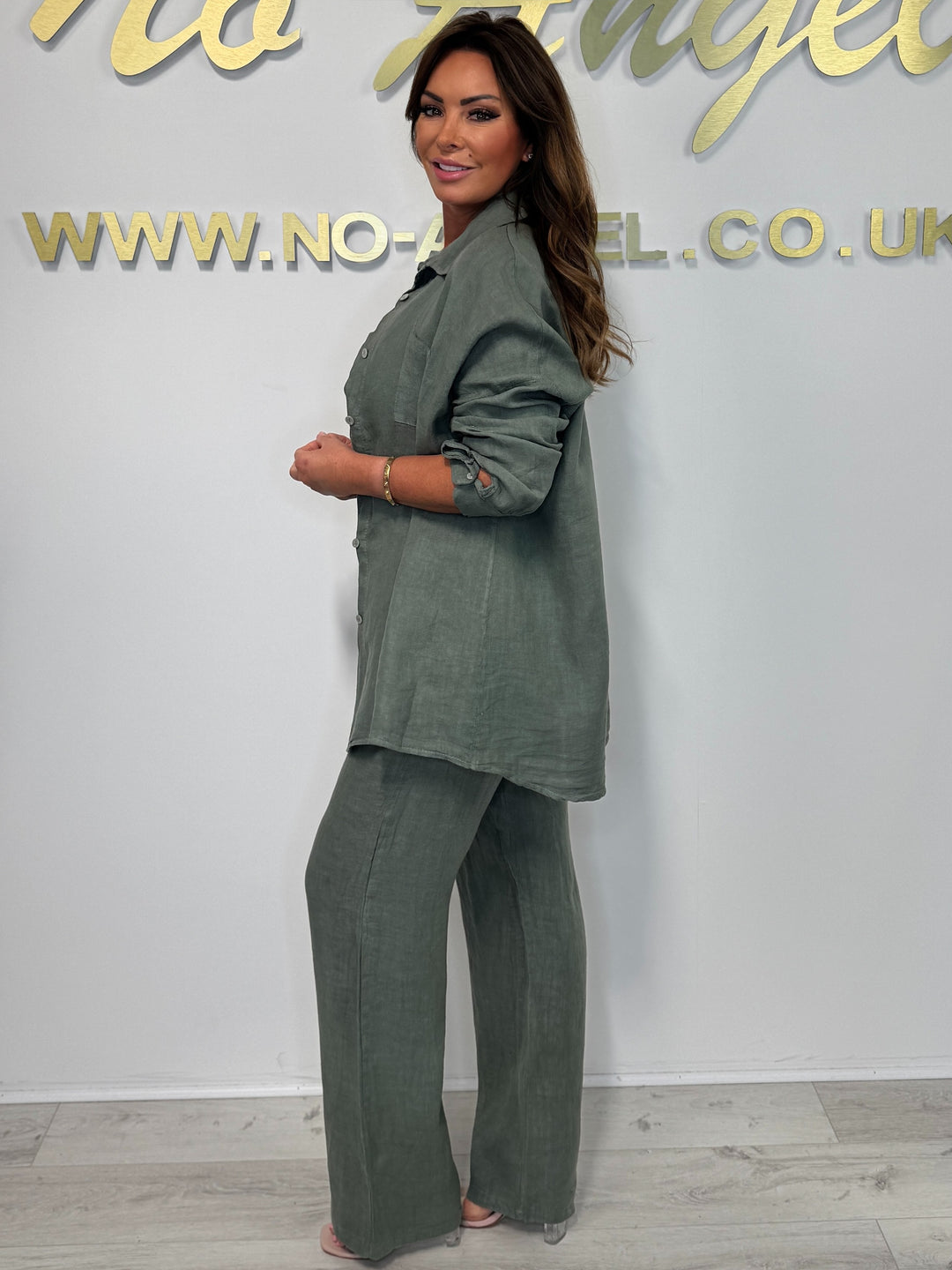 Nicola's Linen Shirt & Trouser Co-ord (5 Colour)
