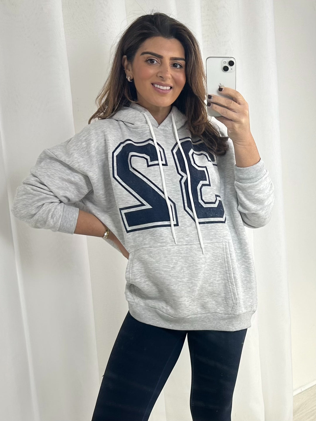 32 Motif Hoodie (2 Colours)