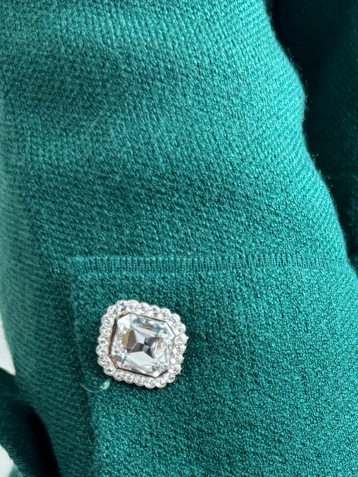 Diamante Buckle Knitted Jumper Dress (3 Colours)