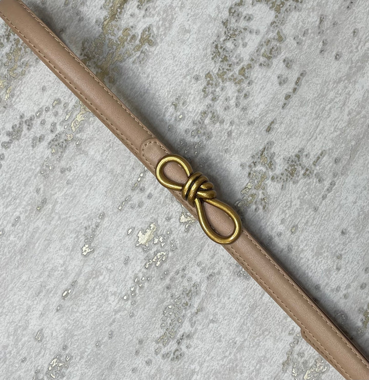 Gold Infinity Faux Leather Belt (4 Colours)