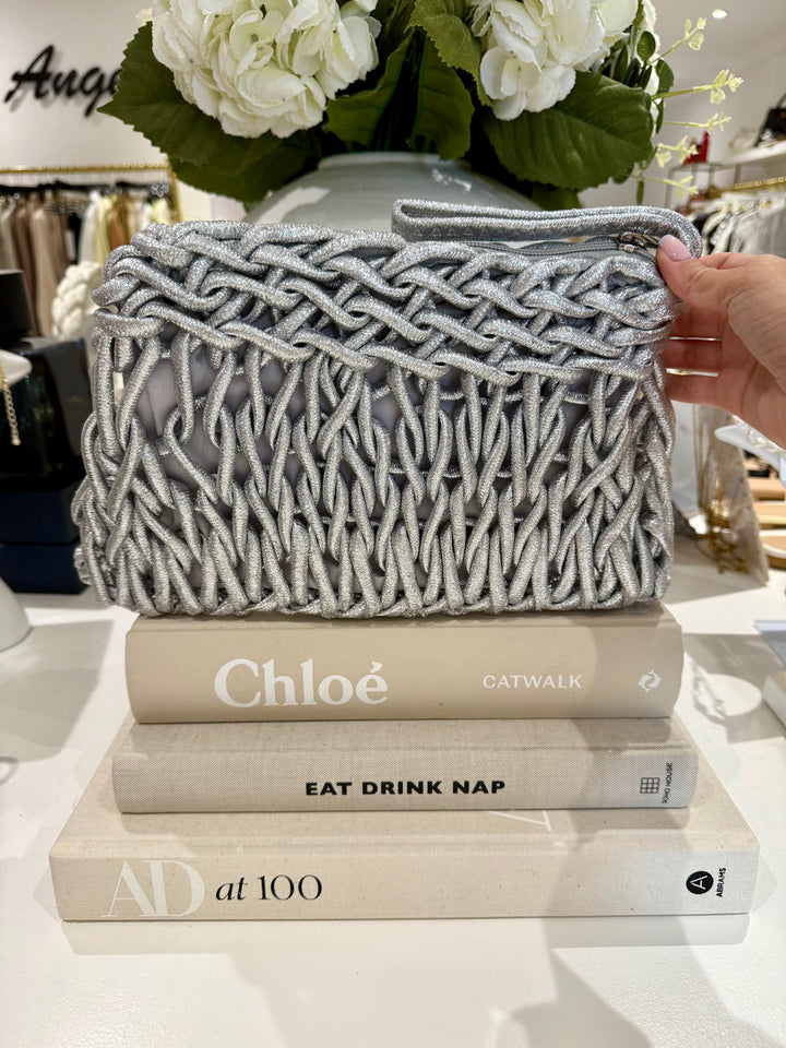 Rope Design Clutch Bag (5 Colours)