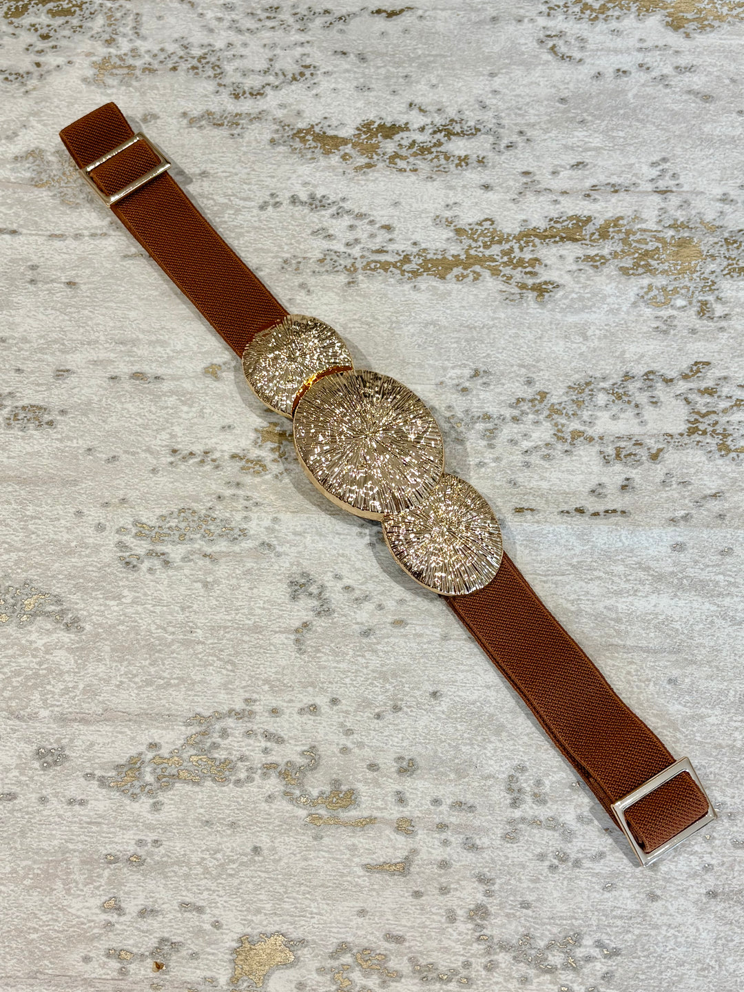 Triple Gold Disk Belt (3 Colours)