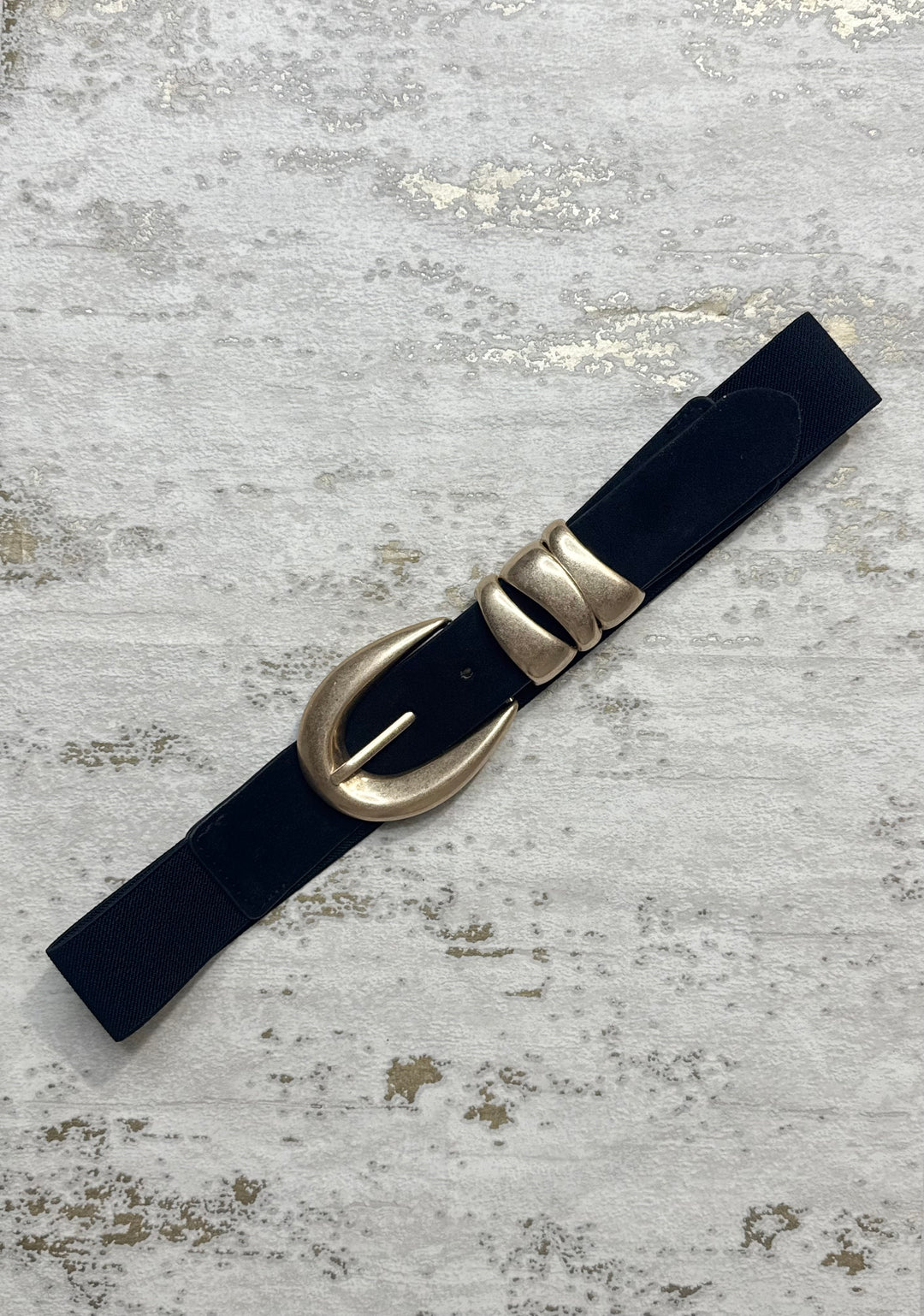 Three Links Gold Buckle Belt (5 Colours)
