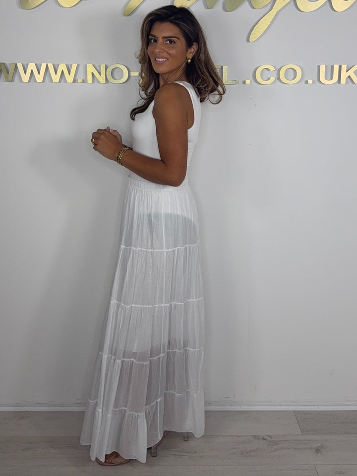 Tiered Maxi Skirt (2 Colours)