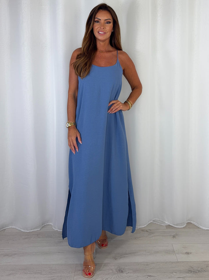 Spaghetti Strap Maxi Dress (14 Colours)