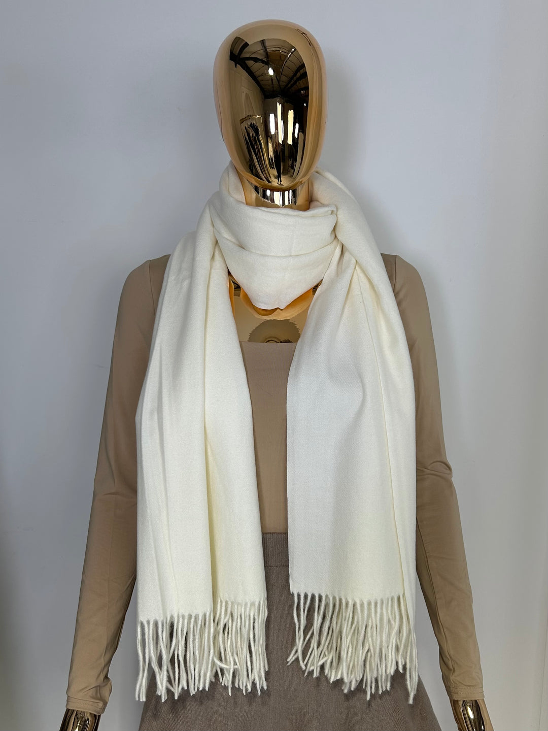 Cashmere Tassel Edge Scarf (8 Colours)