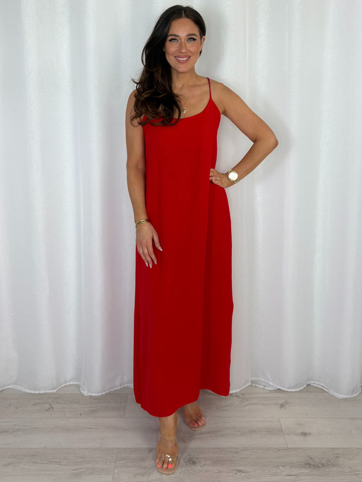 Spaghetti Strap Maxi Dress (13 Colours)