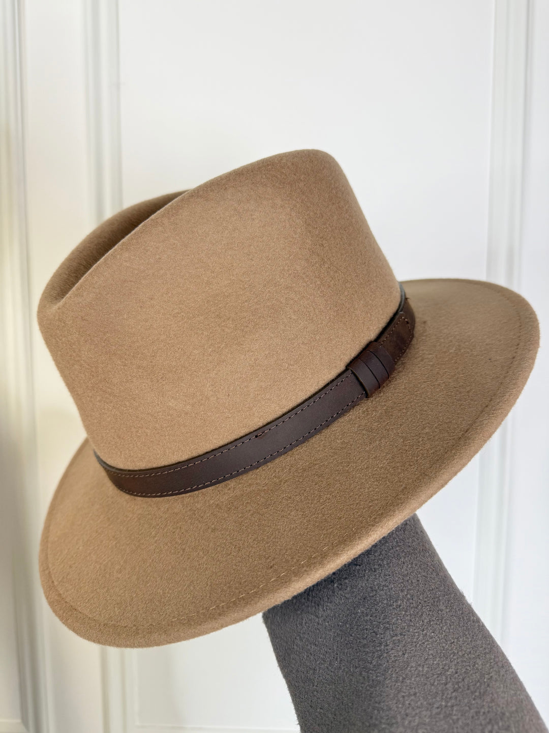 Thin Leather Strap Fedora Hat (7 Colours)