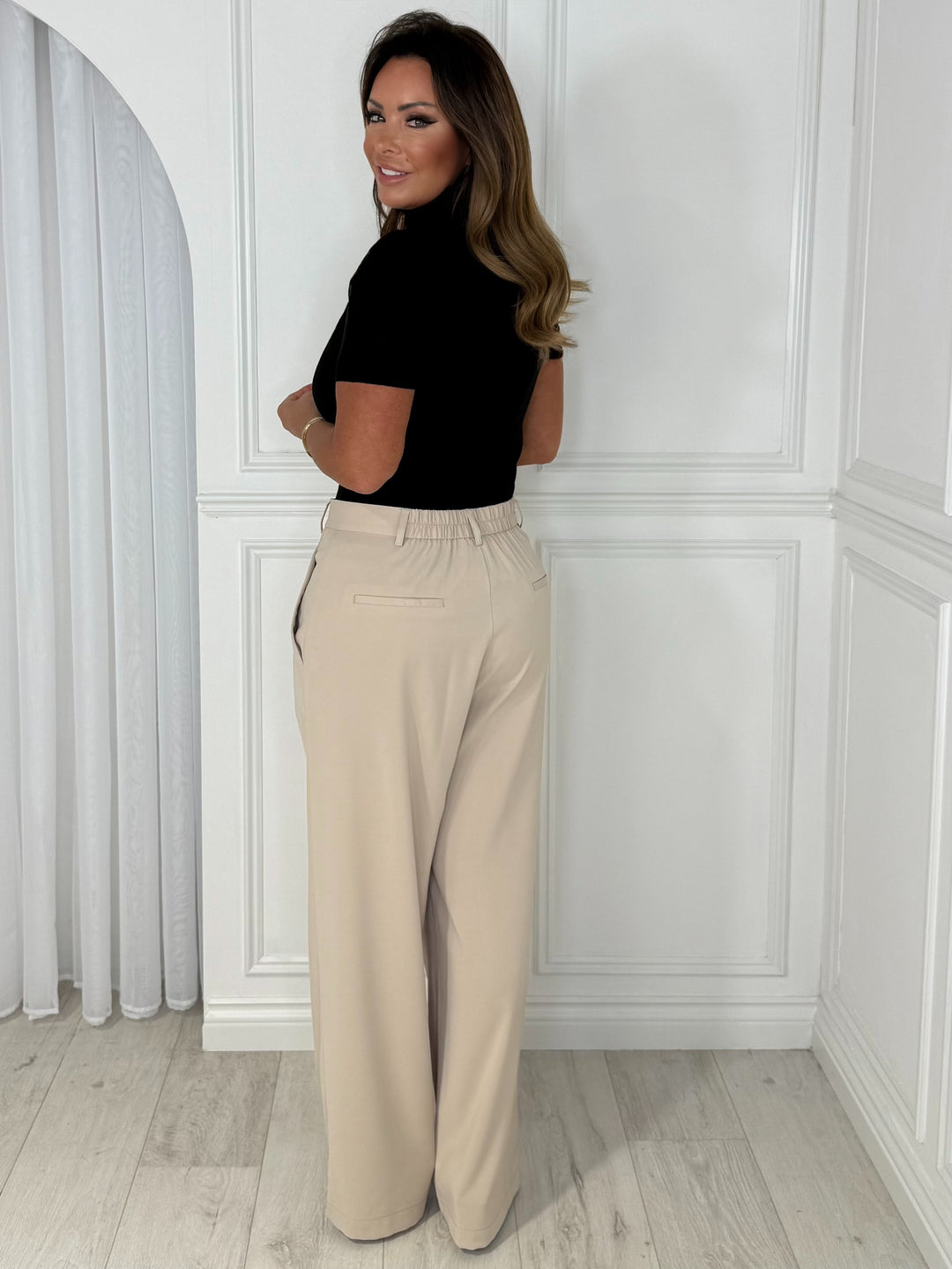 HARPER Trousers (Beige)