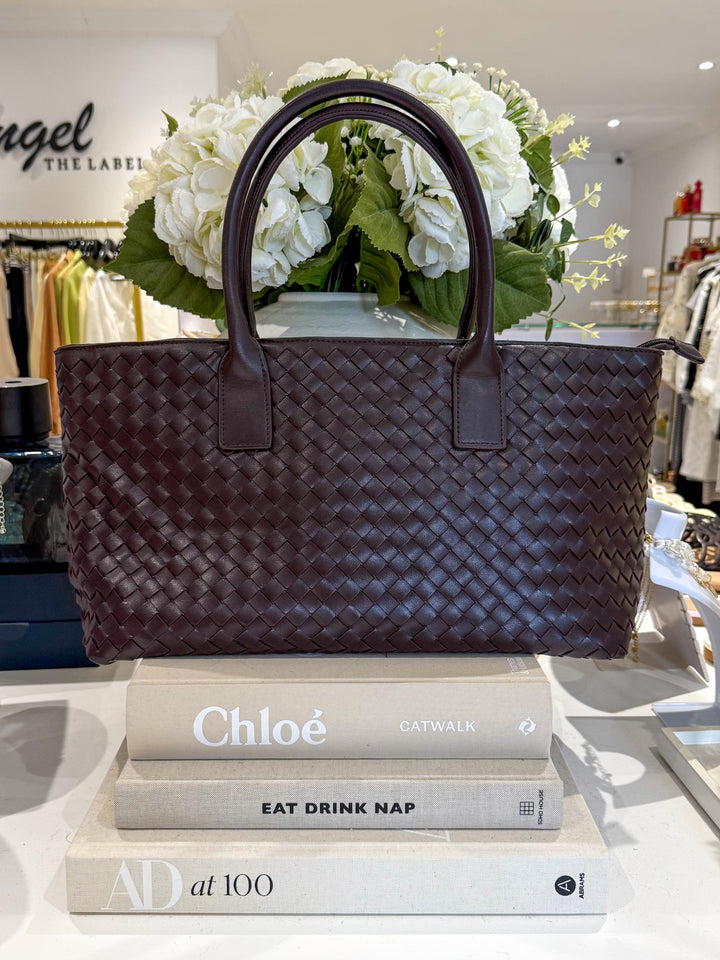 Woven Large Handbag (4 Colours)