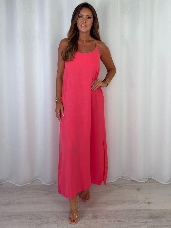 Spaghetti Strap Maxi Dress (14 Colours)