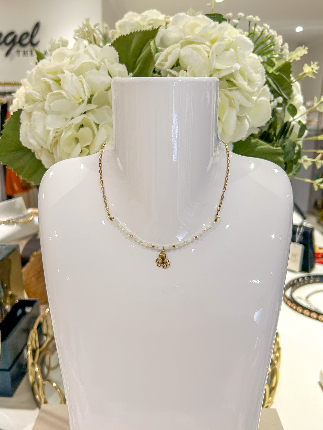 Gold Beaded Necklaces (12 Styles)