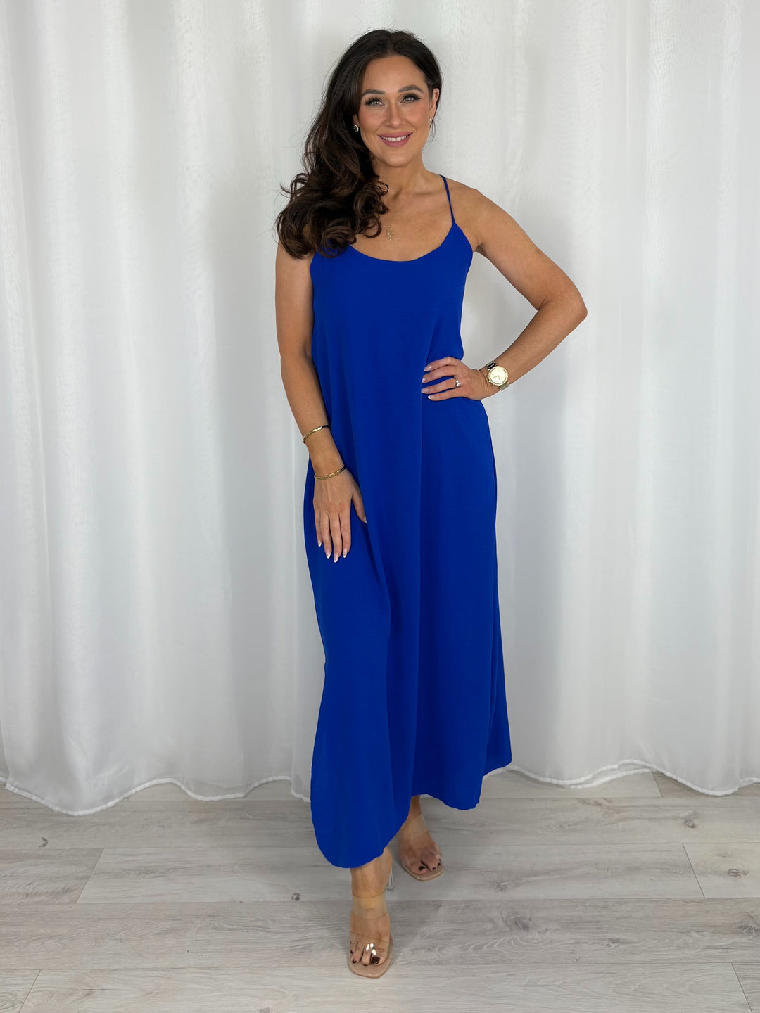 Spaghetti Strap Maxi Dress (8 Colours)