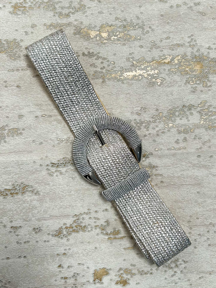 Round Buckle Woven Belt (3 Colours)