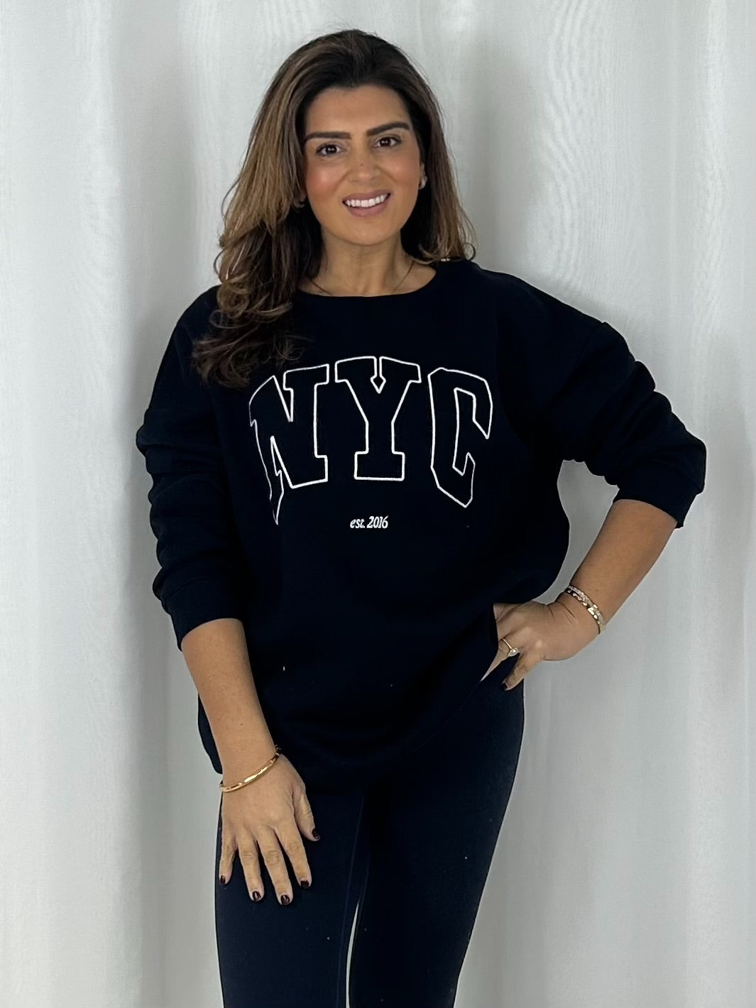 NYC Round Neck Sweatshirt (4 Colours)