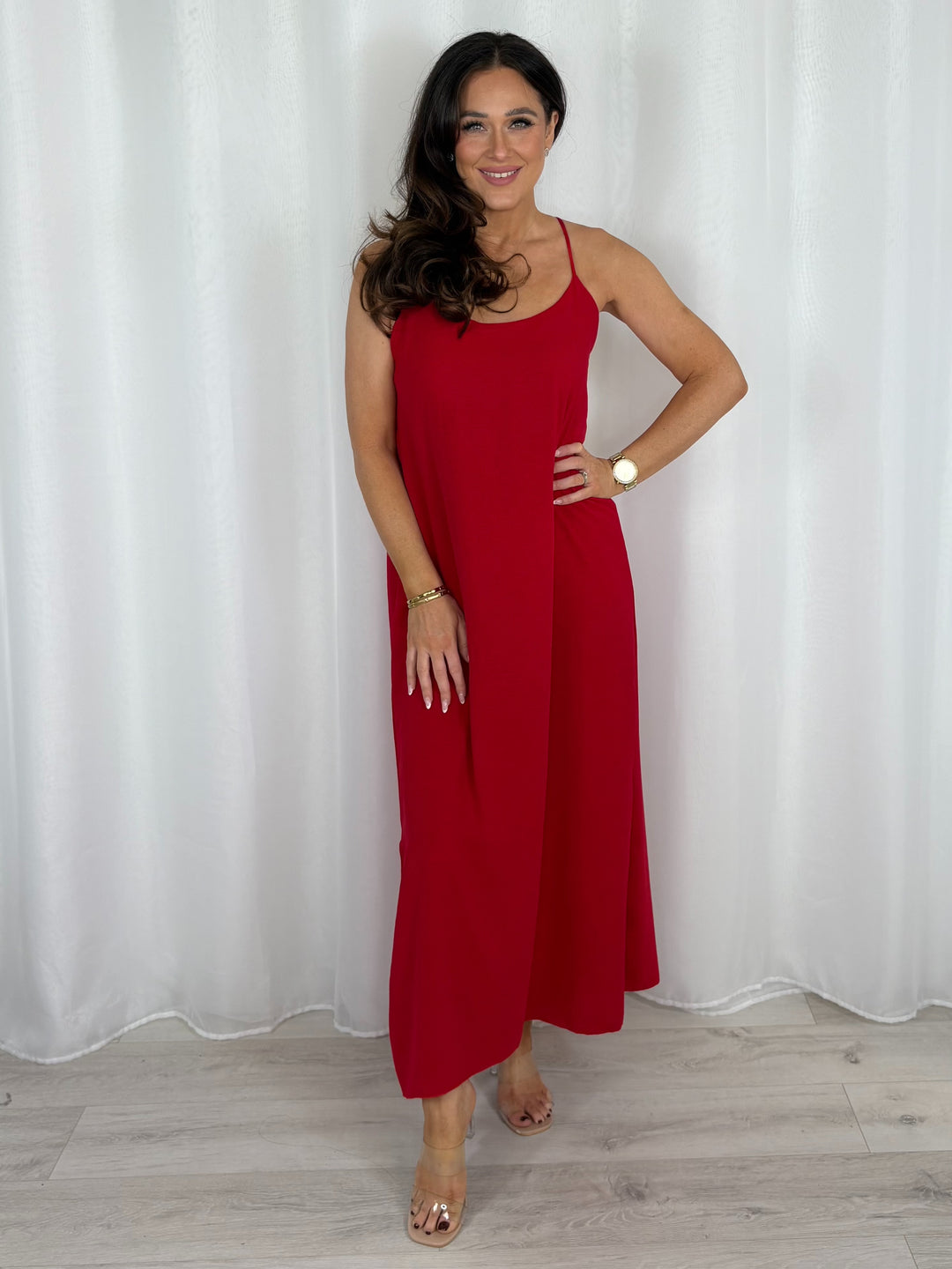 Spaghetti Strap Maxi Dress (8 Colours)