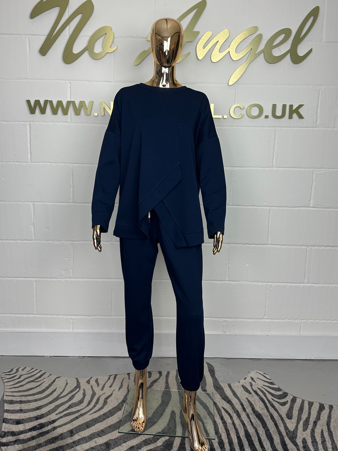 Cross Front Detail Cuffed Tracksuit ( 7 Colour)