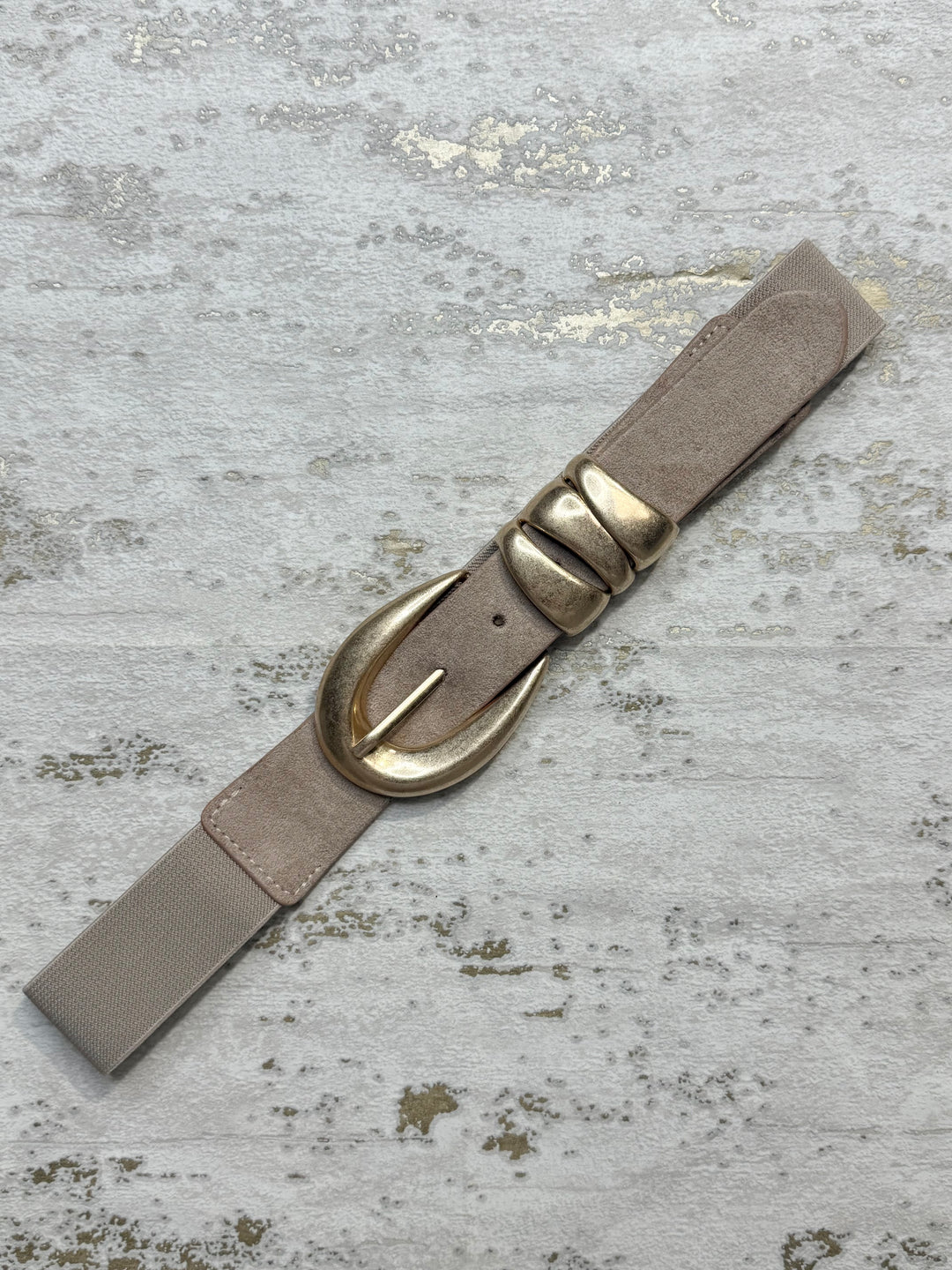 Three Links Gold Buckle Belt (5 Colours)