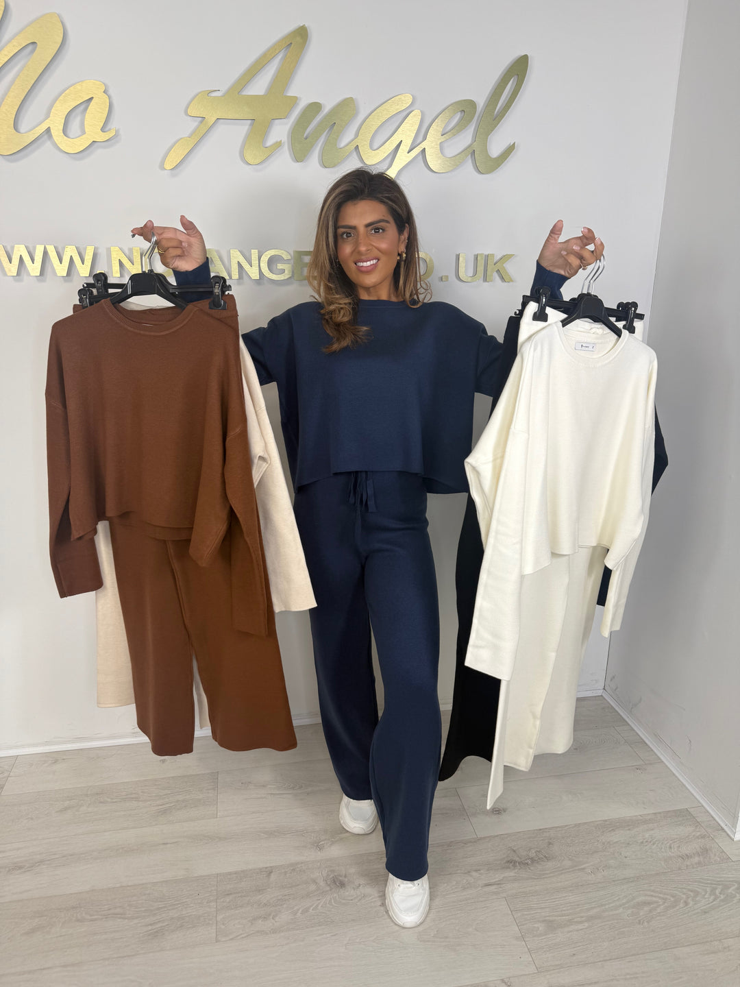 Soft Knit Round Neck Top & Trouser Co-ord (5 Colours)