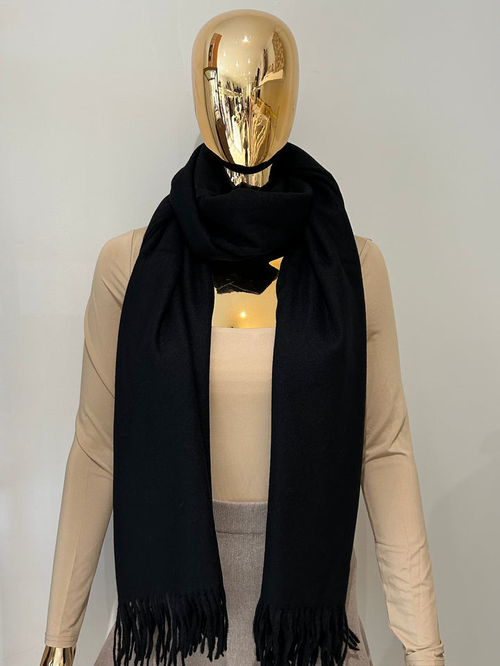 Soft Knit Tassel Edge Scarf (5 Colours)